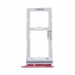 Tiroir SIM Premium pour Samsung Galaxy S10e G970/Galaxy S10 G973/Galaxy S10 Plus G975 rouge