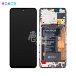 Bloc d'écran complet d'origine avec cadre et batterie Honor X7b/90 Smart