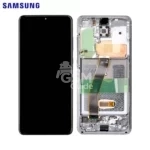 Afficheur complet Change Glass Samsung S20 4G/5G Gris