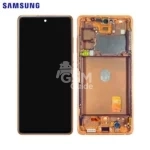 Afficheur complet OFFICIEL Samsung S20 FE 4G/5G Orange