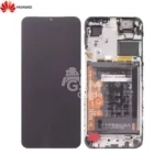Écran complet d'origine avec cadre et batterie pour Huawei Nova Y61 Noir