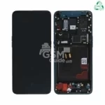 Écran tactile d'origine avec cadre pour OPPO Reno2 bleu