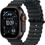 Apple Watch Ultra 3 GPS + Cellular - 49mm - Boîtier Noir Titane - Bracelet Noir Océan