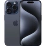 iPhone 15 Pro 128 Go - Bleu Titanium