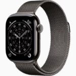 Apple Watch Series 11 GPS + Cellular - 42mm - Boîtier Slate Titane