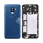 Cache Arrière Premium Samsung Galaxy A6 Plus A605 Bleu
