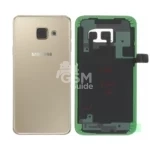 Cache Arrière Premium Samsung Galaxy A3 2016 A310 Or