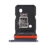 Tiroir Sim Premium Vivo X60 Pro Noir Minuit