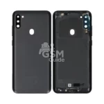 Coque arrière premium noire pour Samsung Galaxy M11