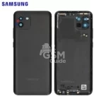Cache Arrière Original Samsung Galaxy A03 A035F Noir