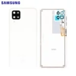 Cache Arrière Original Samsung Galaxy A12 Nacho A127 Blanc