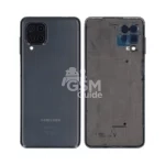 Coque arrière premium noire pour Samsung Galaxy M22