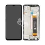Écran tactile OEM avec cadre pour Samsung Galaxy M23 5G M236 Noir