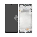 Écran tactile OEM avec cadre pour Samsung Galaxy M22 M225 Noir