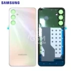 Cache Arrière Original Samsung Galaxy M34 5G M346 Argent Prismatique