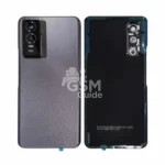 Coque arrière premium pour Vivo Y76 5G Noir Minuit