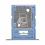 Tiroir Sim Premium Samsung Galaxy A15 4G A155 Bleu