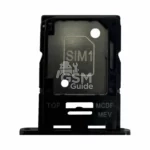 Tiroir Sim Premium Samsung Galaxy M34 5G M346 Bleu Nuit