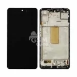 Ecran Tactile Oled avec Châssis Samsung Galaxy M54 5G M546 Noir
