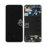 Ecran + chassis  change glass Samsung Galaxy A50S Noir