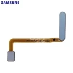 Lecteur Empreinte Original Samsung Galaxy M35 5G M356 Bleu Clair