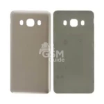 Coque arrière premium or pour Samsung Galaxy J5 2016 J510