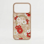 Coque Silicone avec magsafe pour iPhone 17 Pro Max - Floral