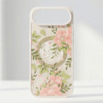 Coque Silicone avec magsafe pour iPhone 17 Air - Floral