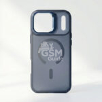 Coque Silicone pour iPhone 17 Pro Max - bleu
