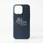 Coque en cuir pour iPhone 15 Pro Max / 16 Pro Max - Blue