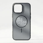 Coque silicone Gris  avec MagSafe pour iPhone 15/ iPhone 15 PRO MAX/ iPhone 16 PRO MAX