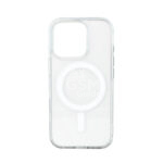 Coque silicone transparente avec MagSafe pour iPhone 16 Pro, iPhone 16 Pro Max, iPhone 15 et iPhone 15 Pro Max