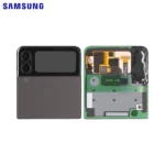 Afficheur Externe Original avec Cache Arrière Samsung Galaxy Z Flip 3 5G F711 (Supérieur) Noir