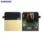 Cache Arrière Original Samsung Galaxy Z Flip 4 5G F721 (Supérieur) Jaune