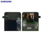 Cache Arrière Original Samsung Galaxy Z Flip 4 5G F721 (Supérieur) Marine
