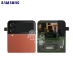 Cache Arrière Original Samsung Galaxy Z Flip 4 5G F721 (Supérieur) Rouge