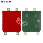 Cache Arrière Original Samsung Galaxy Z Flip 4 5G F721 Inférieur Rouge
