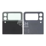Cache Arrière Premium Samsung Galaxy Z Flip 3 5G F711 (Supérieur) Noir
