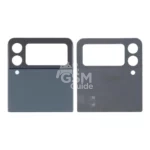 Cache Arrière Premium Samsung Galaxy Z Flip 3 5G F711 (Supérieur) Gris