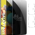 Film de protection hydrogel VWK privacy hd Galaxy A51