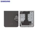 Cache Arrière Original Samsung Galaxy Z Flip 6 5G F741 Noir Carbone