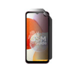Film de protection hydrogel VWK privacy matte film Galaxy A14