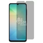 Film de protection hydrogel VWK privacy matte film Galaxy A06