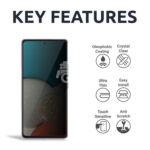 Film de protection hydrogel VWK privacy clear film Galaxy A53