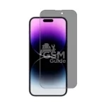 Film de protection hydrogen VWK privacy clear film iPhone 16 / 16e / 16 Plus / 16 Pro / 16 Pro Max