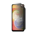 Film de protection hydrogel VWK privacy matte film Galaxy A04