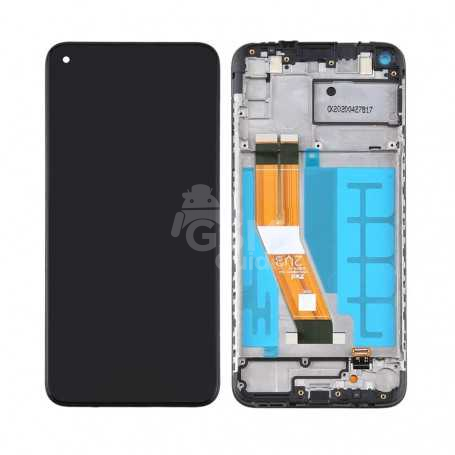 Ecran Tactile OEM avec Châssis Samsung Galaxy A11 A115 Noir
