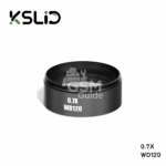 0.7X Barlow Lens WD120 – Lentille Barlow pour microscope avec distance de travail 120mm