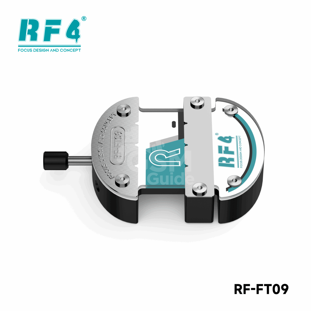 F4 RF-FT09 CNC Board PCB Fixture Tools for Mobile Phones CPU IC Precision Components Holder Repair Soldering Adjustable Clamp – Image 2