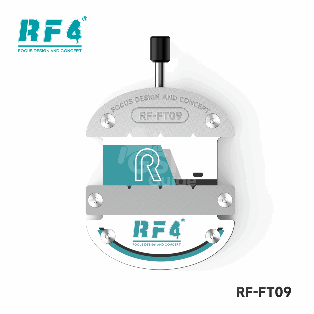 F4 RF-FT09 CNC Board PCB Fixture Tools for Mobile Phones CPU IC Precision Components Holder Repair Soldering Adjustable Clamp – Image 4